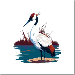 Whooping Crane Posters and Art